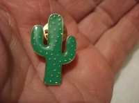 Cactus pin badge/broach.